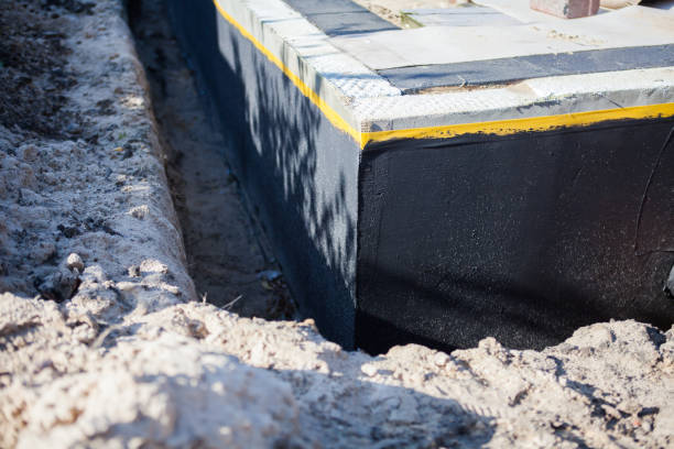 Professional Crawl Space Encapsulation technician working in Darien, WI